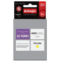 Activejet Ab-1240Ynx ink Replacement for Brother Lc1220Bk/Lc1240Bk Supreme 12 ml yellow  5901452156343 Expacjabr0032