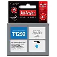 Activejet Ae-1292N Ink Replacement for Epson T1292 Supreme 15 ml cyan  5901452135676 Expacjaep0204
