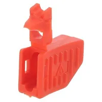 Accessories plug case red Overall len 17.8Mm Socket size 4Mm  Kt4-B-22 22.2060-22