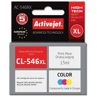 Activejet Ac-546Rx Ink cartridge Replacement for Canon Cl-546Xl Premium 15 ml color  5901443096535 Expacjaca0140