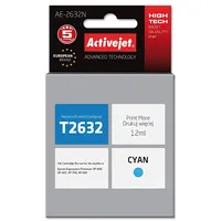 Activejet Ae-2632N Ink cartridge Replacement for Epson 26 T2632 Supreme 12 ml cyan  5901443017530 Expacjaep0241