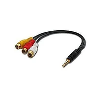 Adapter 3.5Mm To 3Xphono F/35539 Lindy  35539 4002888355391