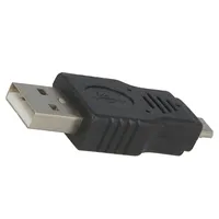 Adapter Usb 2.0 A plug,USB B micro plug nickel plated  Ca416 Ca416-Pb