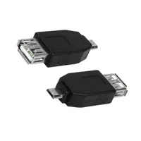 Adapter Usb 2.0 A socket,USB B micro plug black  Au0029