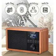 Adler Ad 1184 radio Portable Digital Black  Wood Ad1184 5902934839167 Ubadlrad1184000