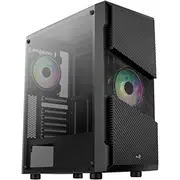 Aerocool Geh Midi Menace Rgb/Tg Black Microatx/Atx/Miniitx  Accm-Pv20023.11 4710562754186