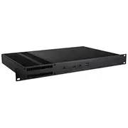 Akasa Galileo Tu3 Thin-Mini-Itx 1U Gehäuse, Oem - schwarz  A-Itx29-M1B 4710614537927 Geak-087