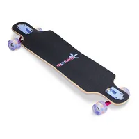 Akcija Muuwmi Longboard Compact Skateboard skrituļdēlis, Abec 7, ar gaismiņām  Au 560 4260341185606