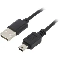 Akyga cable Usb Ak-Usb-03 A M  mini B 5 pin ver. 2.0 1.8M 5901720130143