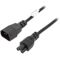 Akyga power cable for notebook Ak-Nb-09A clover Cca Iec C5  C14 1.5 m
