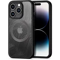 Armored case for iPhone 15 Pro with Magsafe Dux Ducis Aimo Mag - black  Apple Black 6934913025055