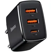Baseus Ccxj-E01 mobile device charger Smartphone, Smartwatch, Tablet Black Ac Fast charging Indoor  6953156207295 Ladbsusic0093