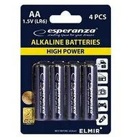 Baterijas Aa Lr6 1.5V Alkaline Esperanza cena par 4Gab.  Spr94525