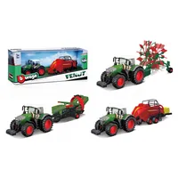 Bburago 10Cm lauksaimniecības traktors ar piederumiem, asort., 18-31850  4080202-2236 4893993317509