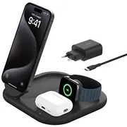 Belkin Boostcharge Headphones, Smartphone, Smartwatch Black Usb Wireless charging Fast Indoor  Wiz029Vfbk 0745883890019 Wlononwcrdehj