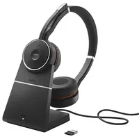 Jabra Evolve 75 Se Ms Stereo Wireless Bluetooth Headset, With Charging Stand  7599-842-199 570699102646