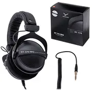 Beyerdynamic Dt 770 Pro 250 Ohm Black Limited Edition - closed studio headphones  43000221 4010118718717 Misbyeslu0012