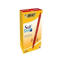 Bic Ballpoint pens Softfeel Clic 0.32 mm, red, 1 pcs.  837399-1 676737154769