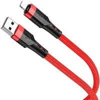 Borofone Cable Bu35 Influence - Usb to Lightning 2,4A 1,2 metres red Kabav1394  6974443385298