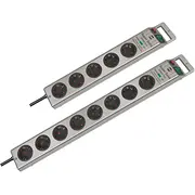 Brennenstuhl Super-Solid Surge Protection 4.500 A Silver 8 Ac outlets 2.5 m  1153340318 4007123174232 Wlononwcrfhxt