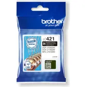 Brother 200-Page Black ink cartridge  Lc421Bk 4977766810364