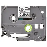 Brother Tze121 tape black/clear 9Mm 8M  4977766684781