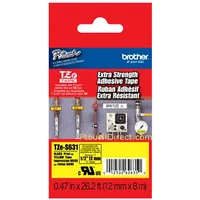Brother Tzes631 strong bk/yellow 12Mm 8M  4977766695626