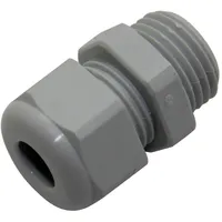 Cable gland M16 1.5 Ip68 polyamide light grey Ul94V-0 Hsk-K  Hummel-1209160051 1.209.1600.51