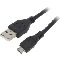 Cable Usb 2.0 A plug,USB B micro plug gold-plated 0.3M  Ccp-Musb2-Ambm-0.3 Ccp-Musb2-Ambm-0.3M