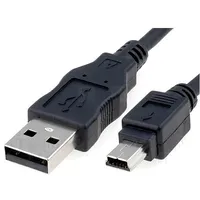 Cable Usb 2.0 A plug,USB B mini plug 1.8M black Canon  Cab-Musb-A5/1.8 50767