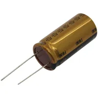 Capacitor electrolytic Tht 100Uf 50Vdc Ø8X11.5Mm Pitch 3.5Mm  Ufw1H101Mpd