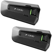 Cardo Pt200101 motorcycle intercom 2 channels 1600 m Black  828831843173 Akgca3Sbl0029