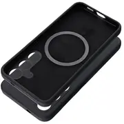 Case Silicone 2Mm for Samsung S25 Ultra compatible with Magsafe black  5903396389986 39269097