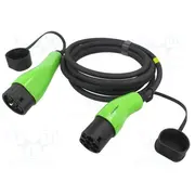Emobility charger 2X0.5Mm2,5X6Mm2 380/450Vac 22Kw Ip65 5M  Qoltec-52474 52474