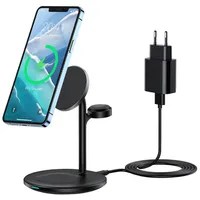 Wireless charger Choetech with stand 3In1 Black  T585-F black 6932112104458