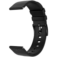 Colmi Silicone Smartwatch Strap Black 22Mm  5906168432538