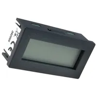 Counter electronical Lcd pulses 99999999 Ip20 In 2 voltage  Hed261-T