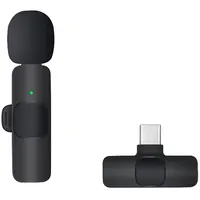 Cp K8 Mini Usb-C Bezvadu Telefona klipša dzidras skaņas mikrofons ar trokšnu izolāciju 5.7X1.5Cm Melns  Cpk8-C 4752128076905