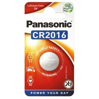 Cr2016 baterijas Panasonic litija iepakojumā 1 gb.  Bat2016.P1 310000177091