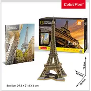 Cubicfun 3D puzle Natgeo - Eifeļa tornis  Ds0998H 6944588209988
