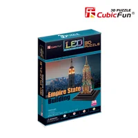 Cubicfun 3D puzle Ņujorkas debesskrāpis Empire State Building  L503H 6944588205034
