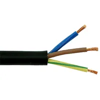 Cyky 3X2.5 elektrības kabelis ar vara monolītu dzīslu. Paredzēts lietošanai ārtelpās.  3100000004781