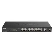D-Link Dgs-1100-26Mpv2/E tīkla pārslēgs Vadīts L2 Gigabit Ethernet 10/100/1000 Power over Poe Melns  0790069467868 445872