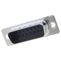 D-Sub Pin 15 plug male for cable Type w/o contacts 5A 250V  Da15-Pr