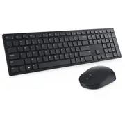 Dell Pro Keyboard and Mouse Rtl Box  Km5221W Wireless 2.4 Ghz Batteries included Us International Qwerty Black 580-Ajrc 5397184513613