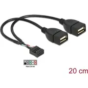 Delock 83292 Cable Usb 2.0 type-a kabelis 