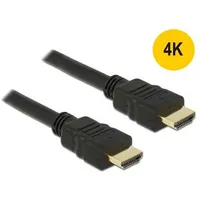 Delock Cable High Speed Hdmi with Ethernet â A male  4K 1.0 m 84752