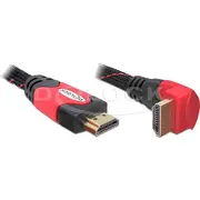 Delock Cable High Speed Hdmi with Ethernet Ndash A male Gt angled 4K 5 m  82688 4043619826889