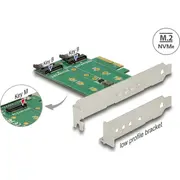 Delock Pci Express Card Gt 3 x M.2 Slot - Low Profile Form Factor  89518 4043619895182