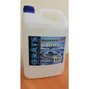 Destilēts, dejonizēts ūdens 5L 7.0 µS Grāts. Uz paletes 108Gb.  Du5L-108Gb.